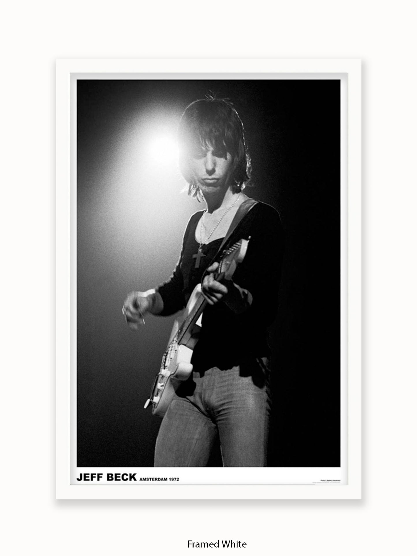 Jeff Beck - Amsterdam 1972 - Poster