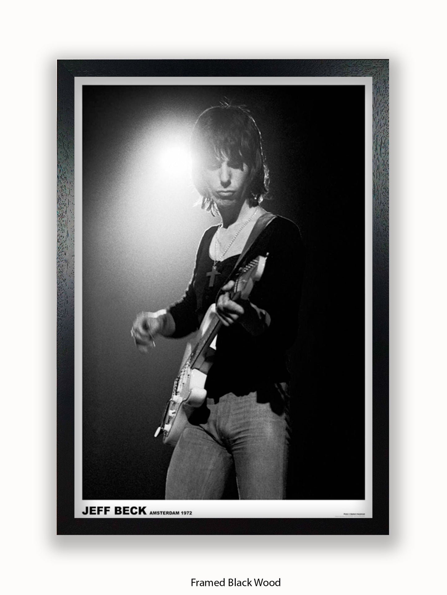 Jeff Beck - Amsterdam 1972 - Poster