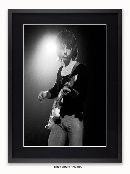 Jeff Beck - Amsterdam 1972 - Poster