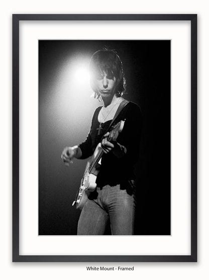 Jeff Beck - Amsterdam 1972 - Poster