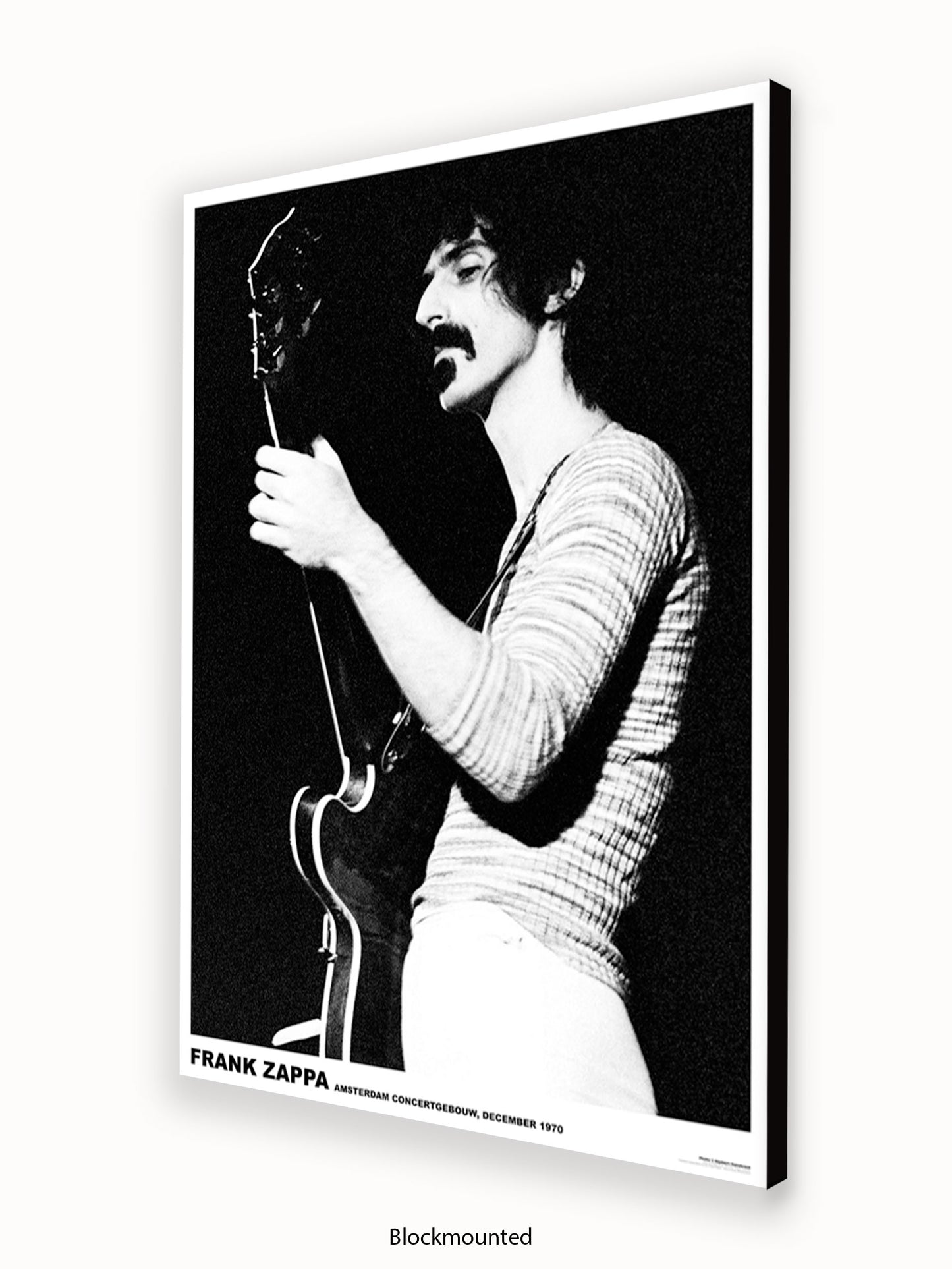 Frank Zappa - Amsterdam 1970 - Poster