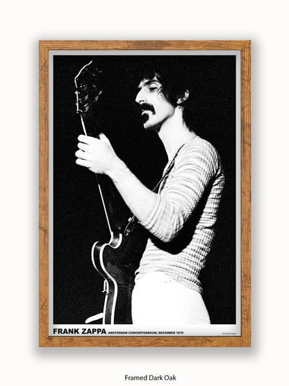 Frank Zappa - Amsterdam 1970 - Poster