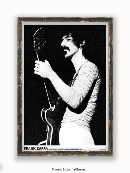 Frank Zappa - Amsterdam 1970 - Poster