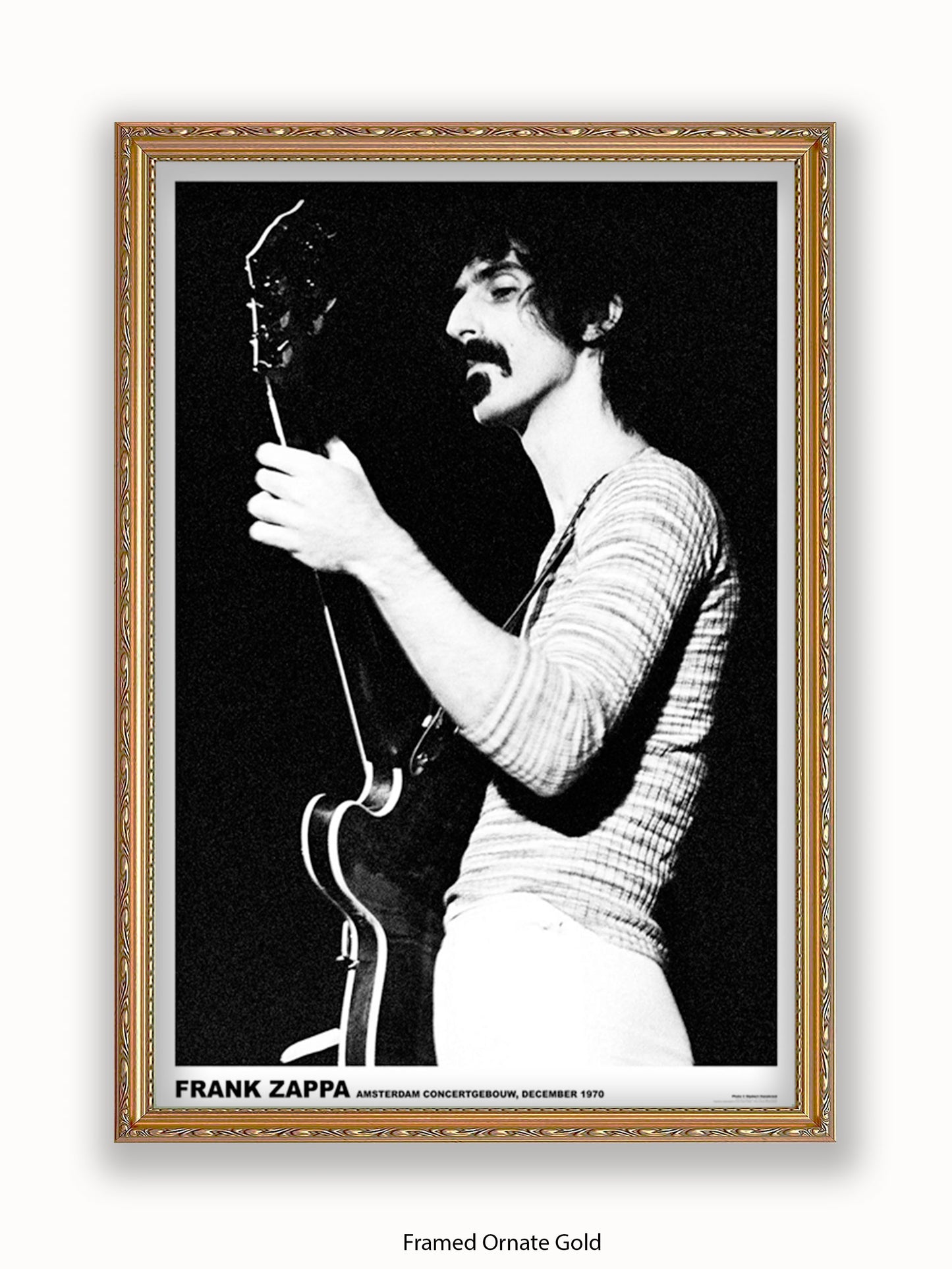 Frank Zappa - Amsterdam 1970 - Poster