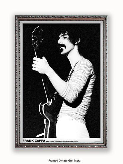 Frank Zappa - Amsterdam 1970 - Poster