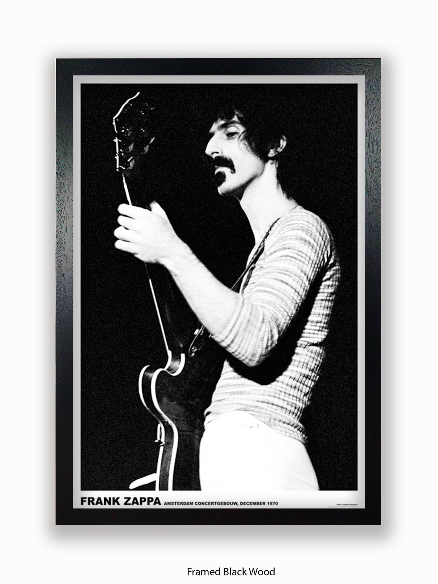 Frank Zappa - Amsterdam 1970 - Poster