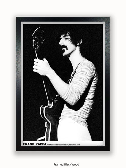 Frank Zappa - Amsterdam 1970 - Poster