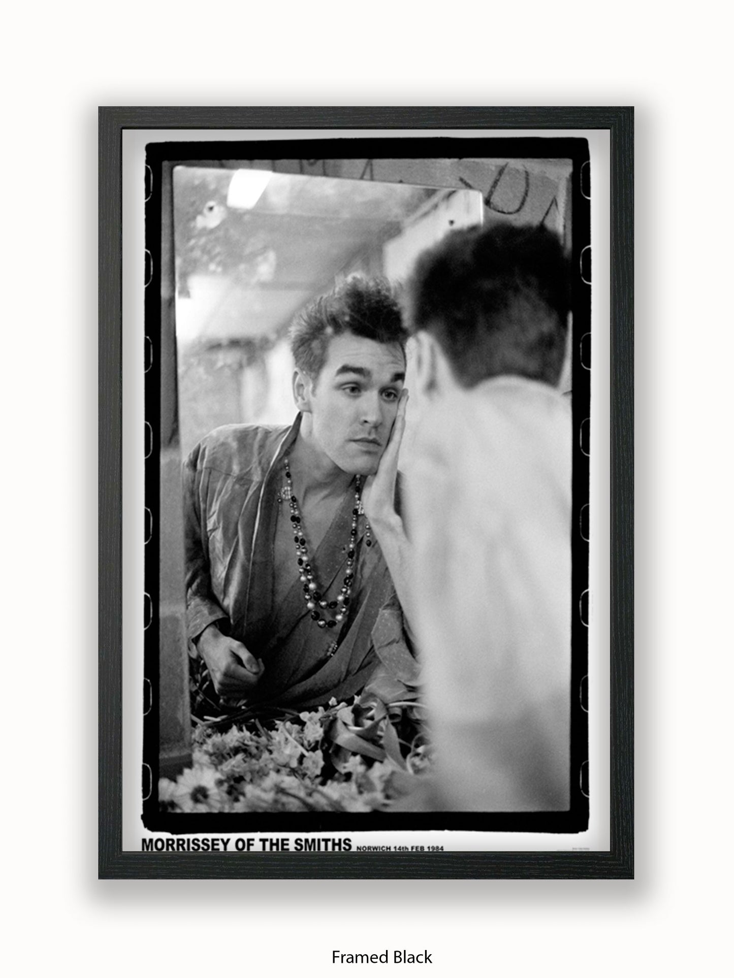 Smiths - Morrissey - Mirror Norwich 1984 - Poster