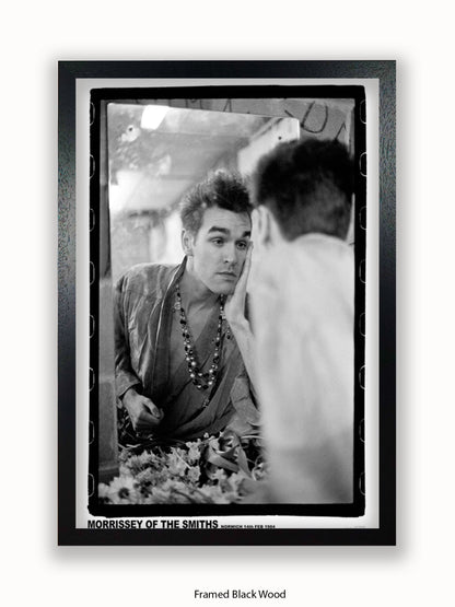 Smiths - Morrissey - Mirror Norwich 1984 - Poster