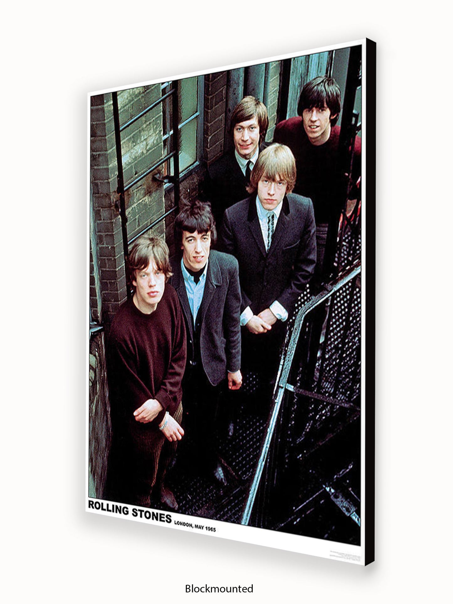 Rolling Stones - Colour - London 1965 - Poster