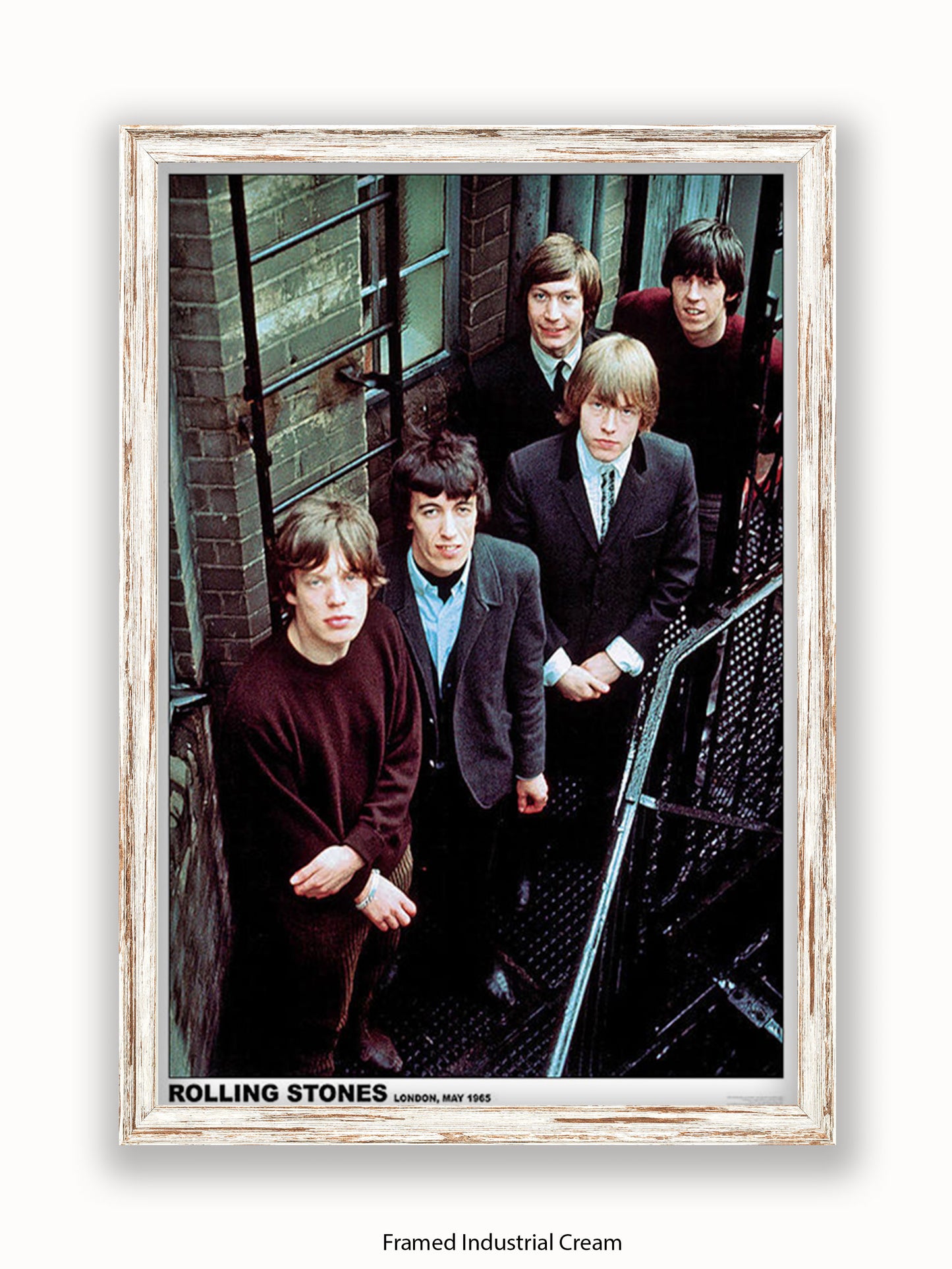 Rolling Stones - Colour - London 1965 - Poster