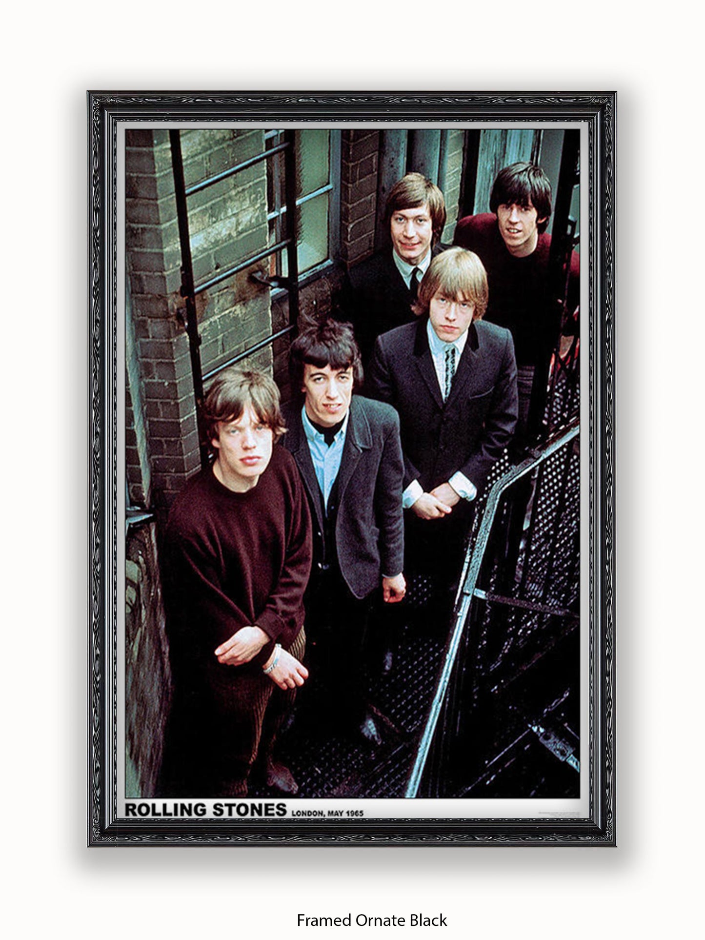 Rolling Stones - Colour - London 1965 - Poster