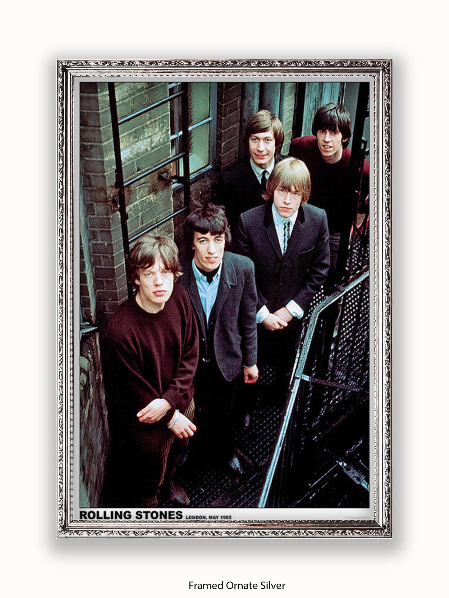 Rolling Stones - Colour - London 1965 - Poster