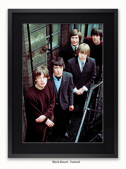 Rolling Stones - Colour - London 1965 - Poster