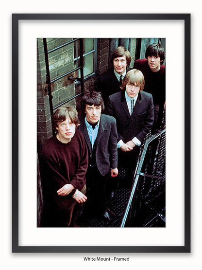 Rolling Stones - Colour - London 1965 - Poster