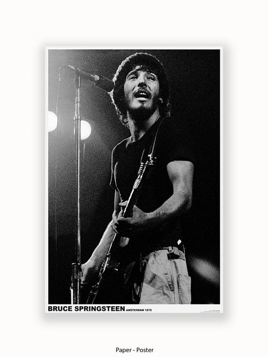 Bruce Springsteen - Amsterdam 1975 - Poster