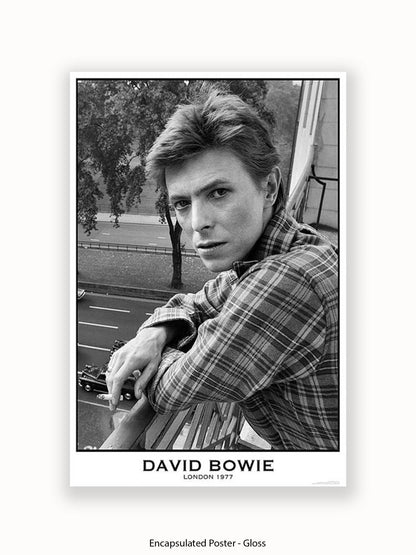 David Bowie - London 1977 - Poster