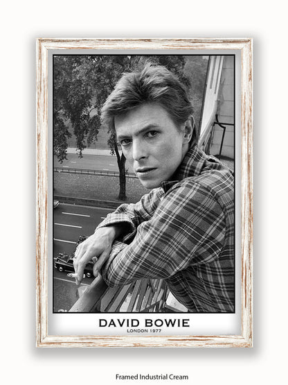 David Bowie - London 1977 - Poster