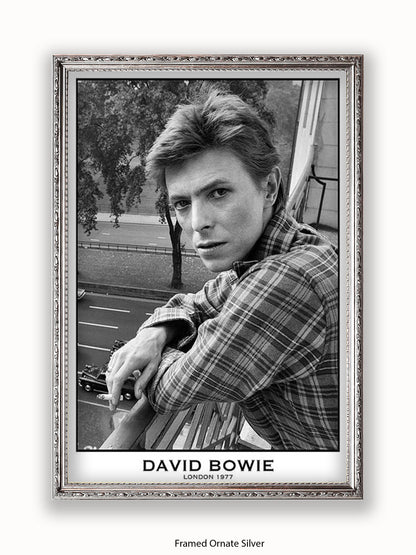 David Bowie - London 1977 - Poster