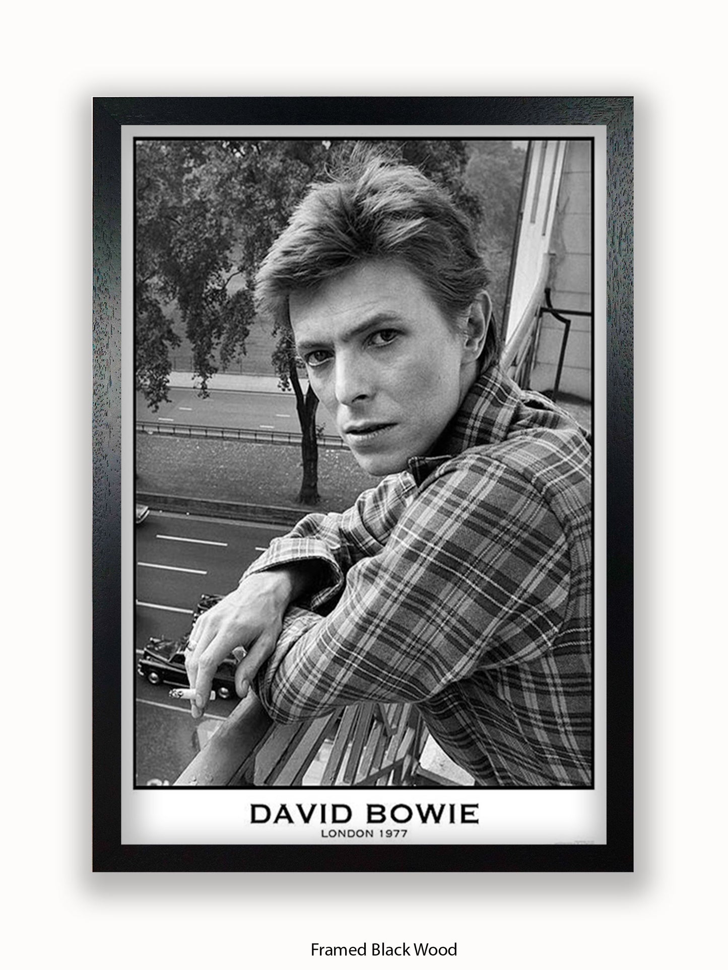 David Bowie - London 1977 - Poster