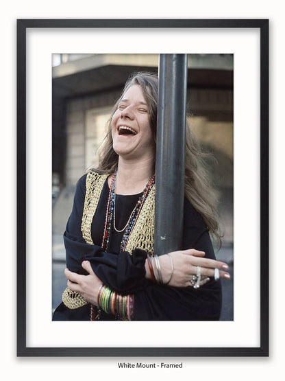 Janis Joplin - Colour - London 1969 - Poster