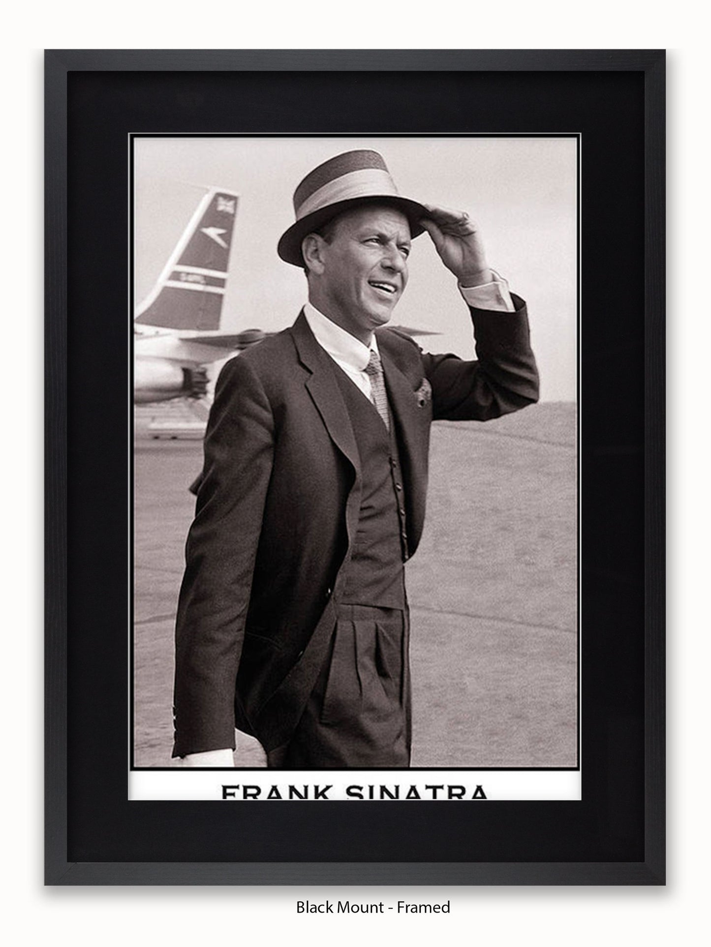 Frank Sinatra - London  Airport 1961 Poster