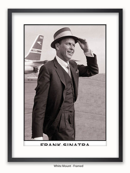 Frank Sinatra - London  Airport 1961 Poster