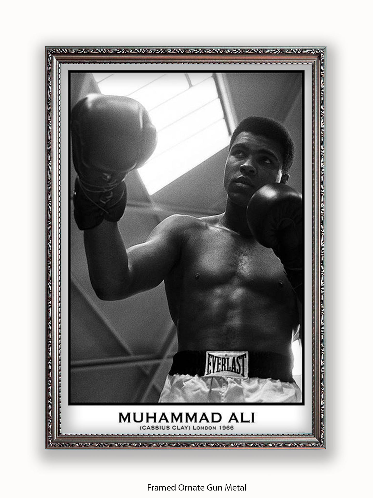 Muhammad Ali - White City - London 1966 Poster