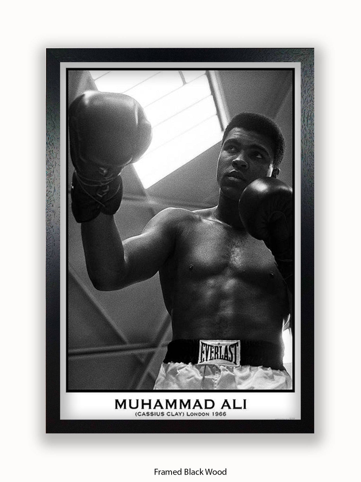 Muhammad Ali - White City - London 1966 Poster