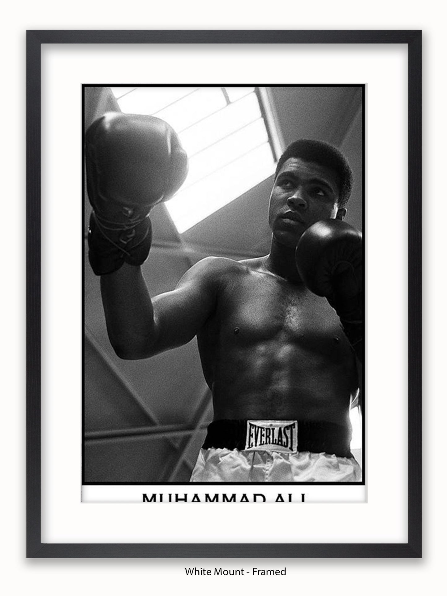 Muhammad Ali - White City - London 1966 Poster