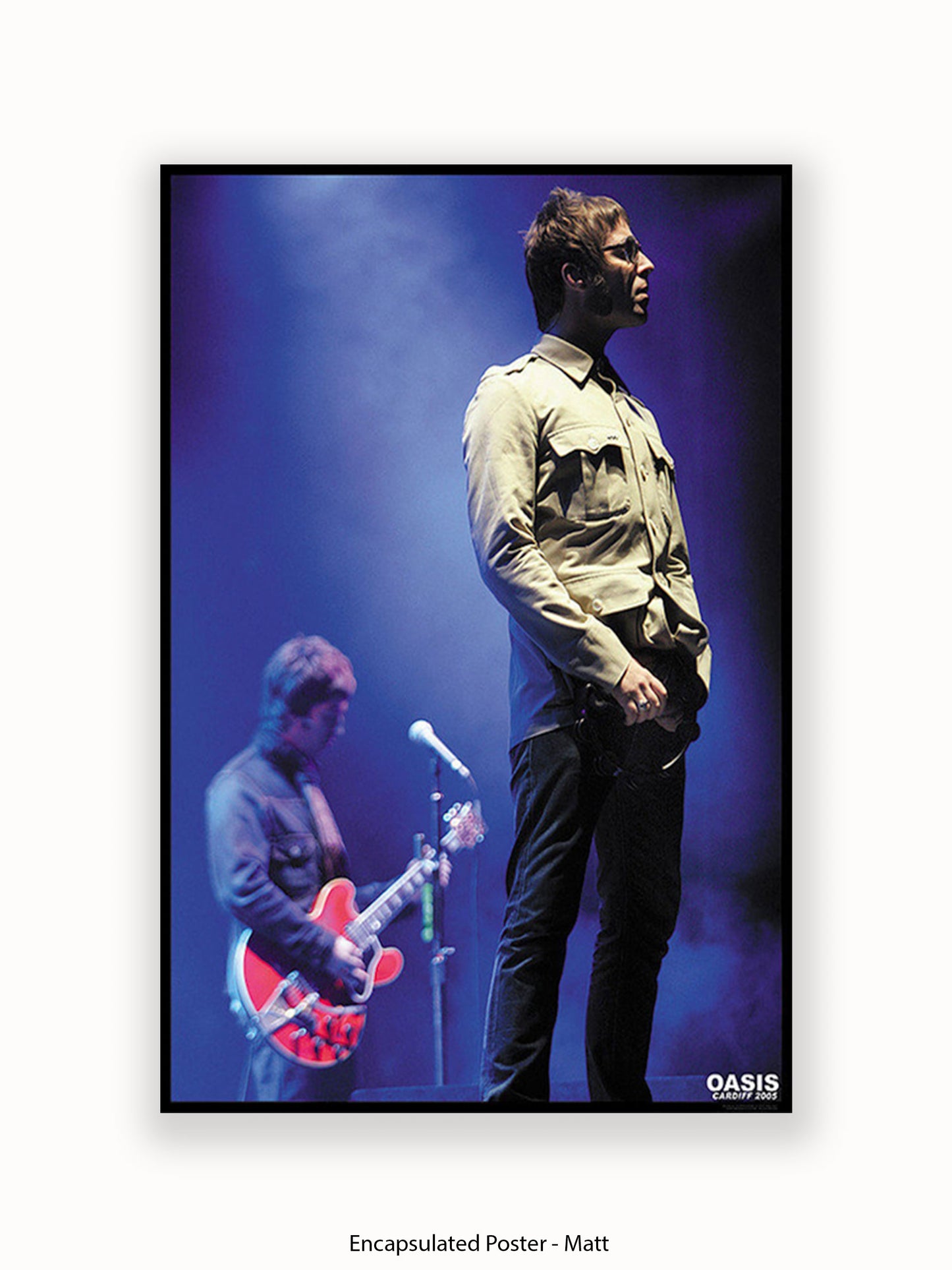 Oasis - Cardiff 2005 - Poster