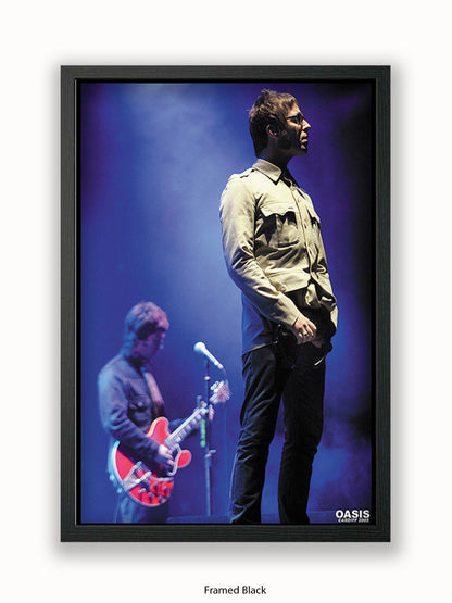 Oasis - Cardiff 2005 - Poster