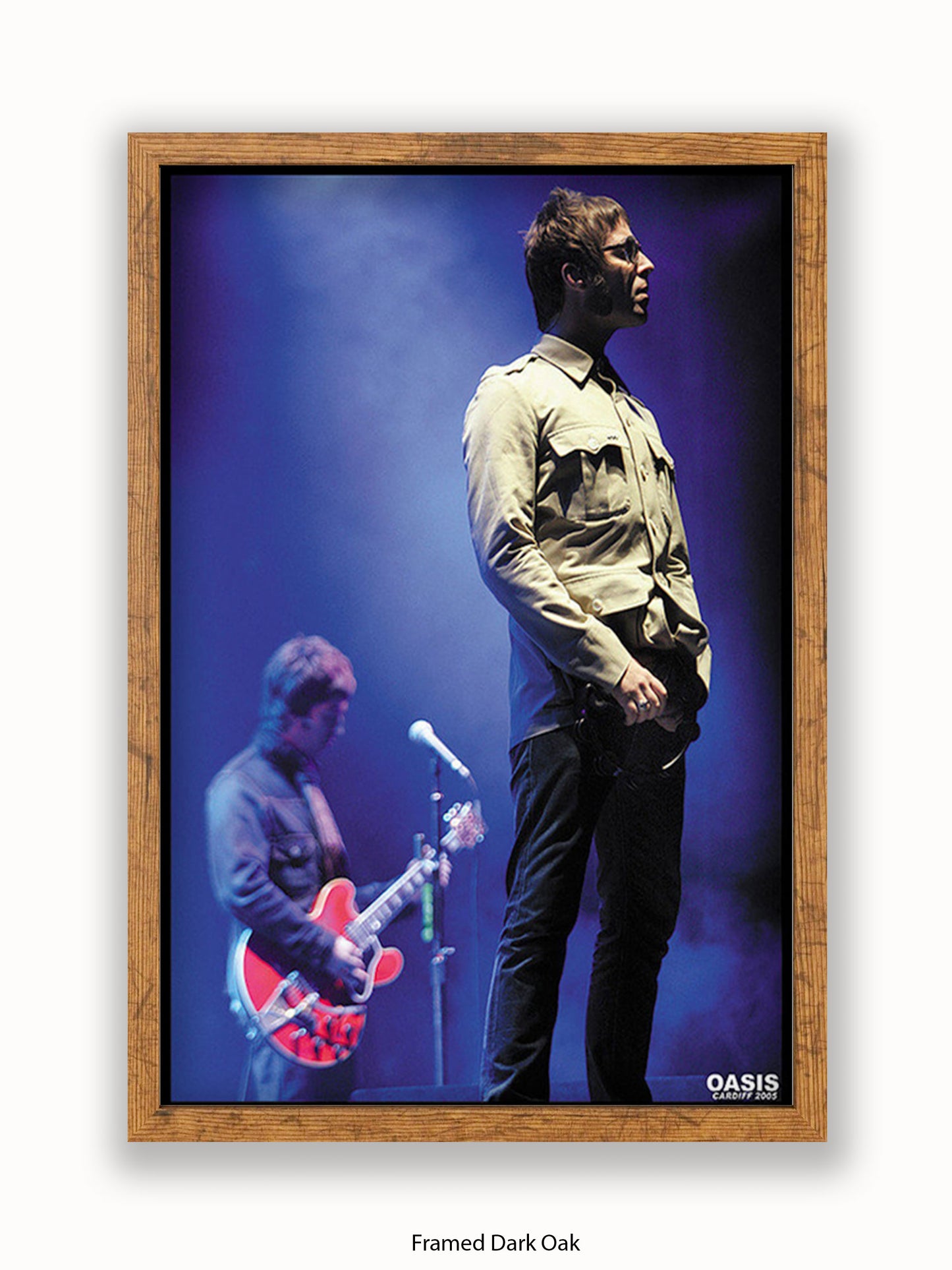 Oasis - Cardiff 2005 - Poster