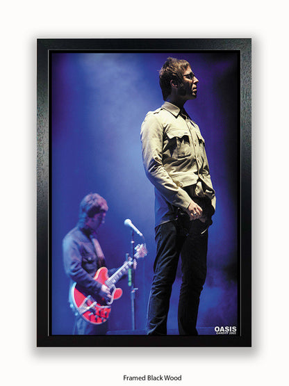 Oasis - Cardiff 2005 - Poster