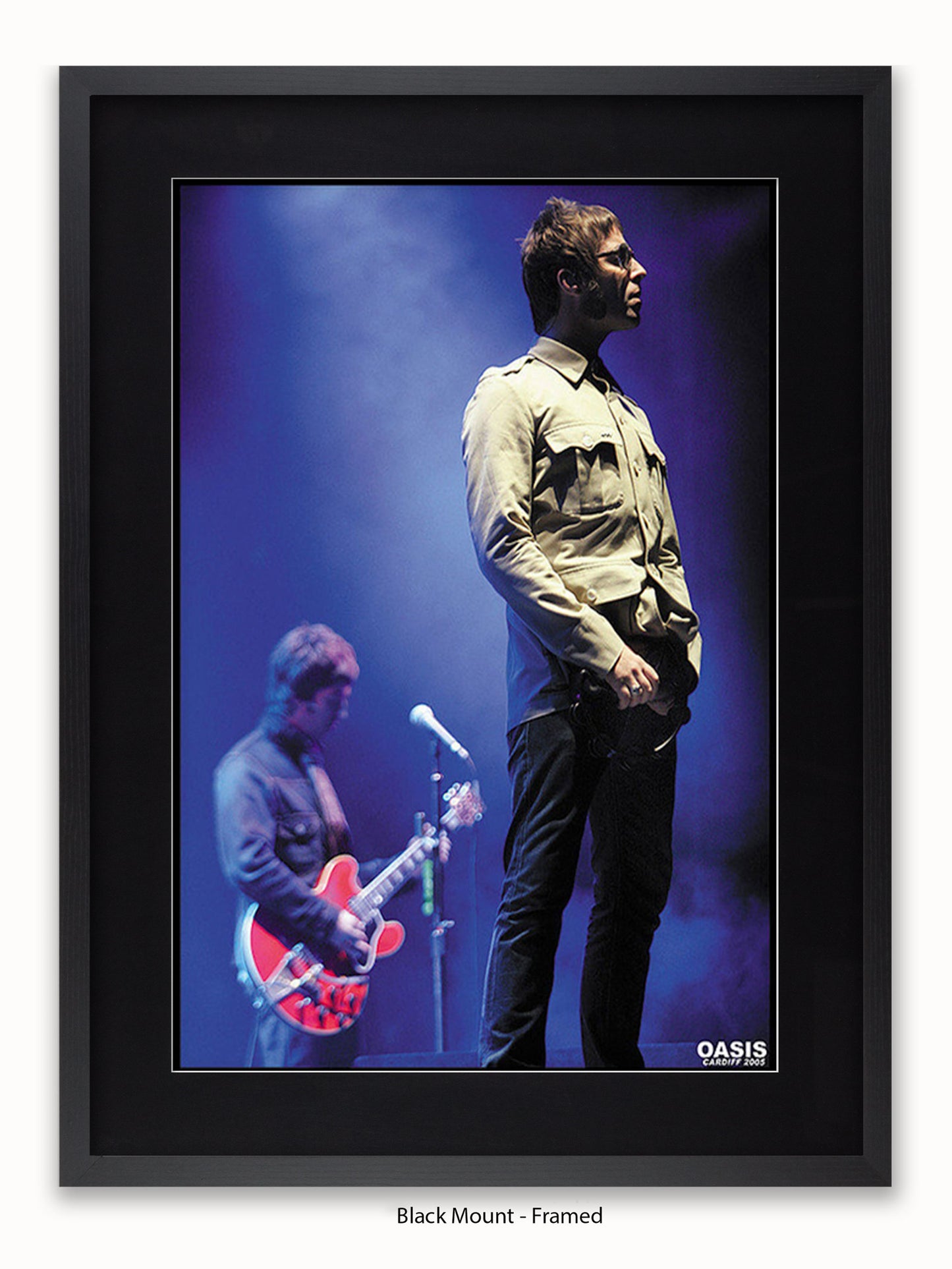 Oasis - Cardiff 2005 - Poster