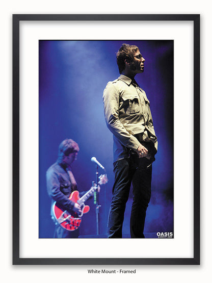 Oasis - Cardiff 2005 - Poster