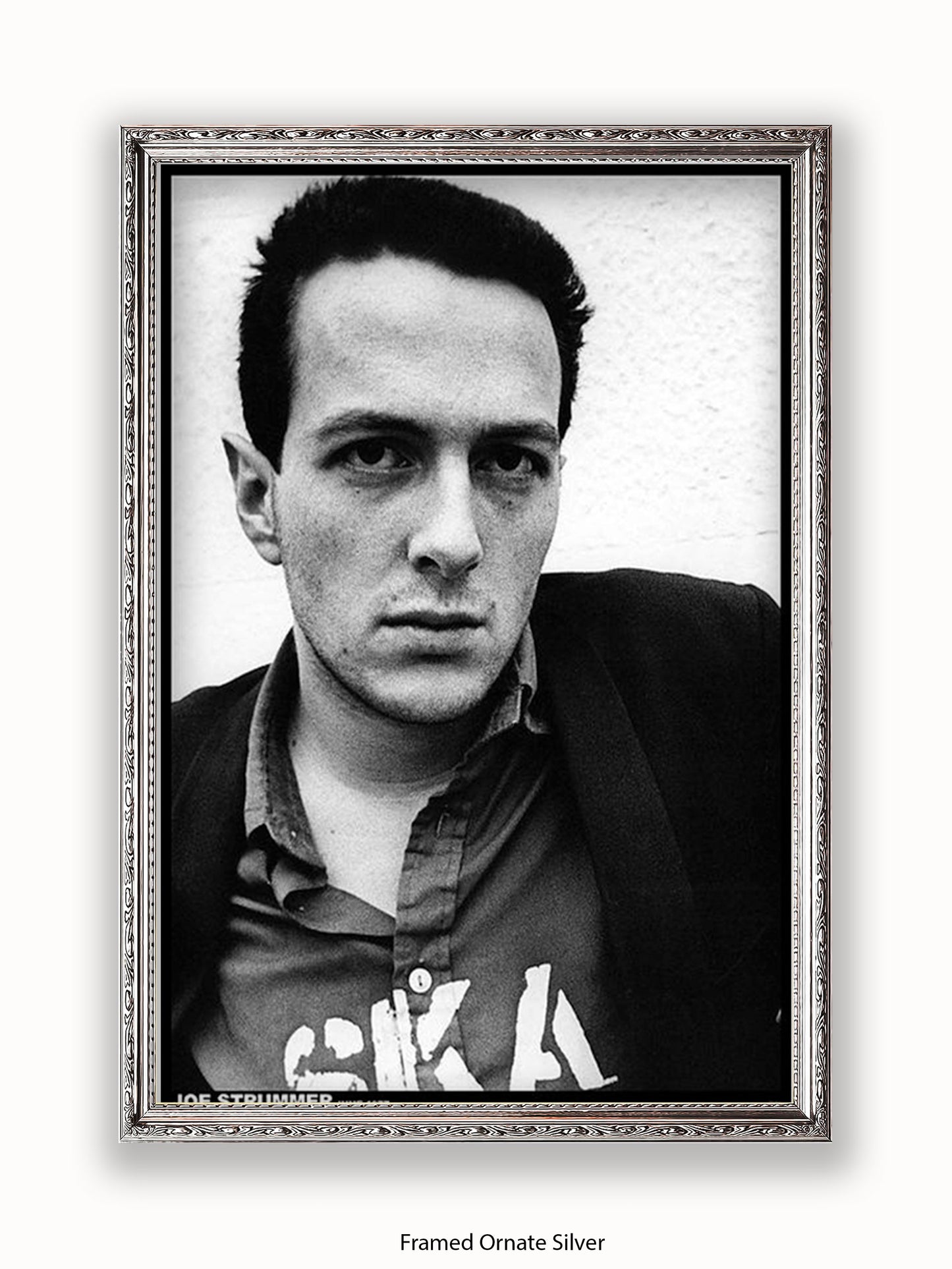 Clash - Joe Strummer - Close Up - June 1977 - Poster