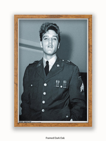 Elvis Presely - Army 1960 - Poster