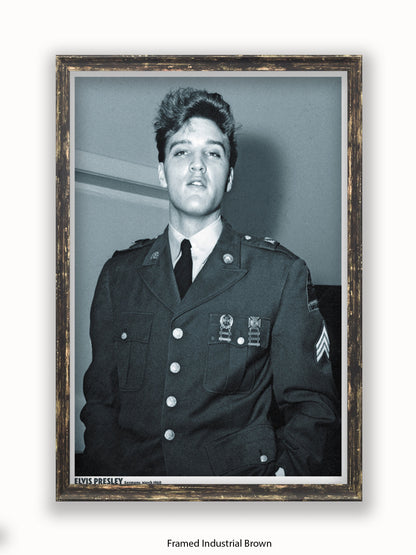 Elvis Presely - Army 1960 - Poster