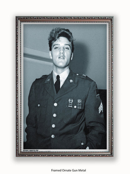 Elvis Presely - Army 1960 - Poster