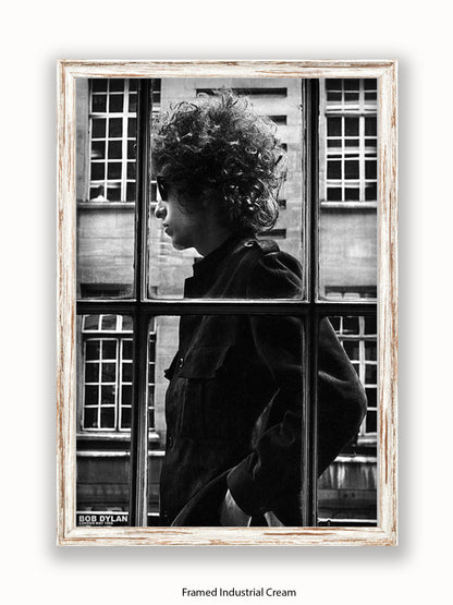 Bob Dylan - Window - London 1966 - Poster