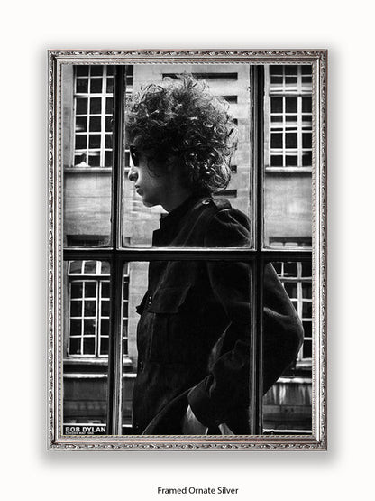 Bob Dylan - Window - London 1966 - Poster