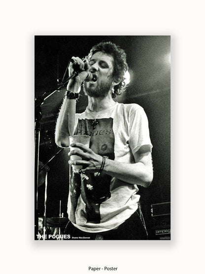 Shane Macgowan - The Pogues - Poster