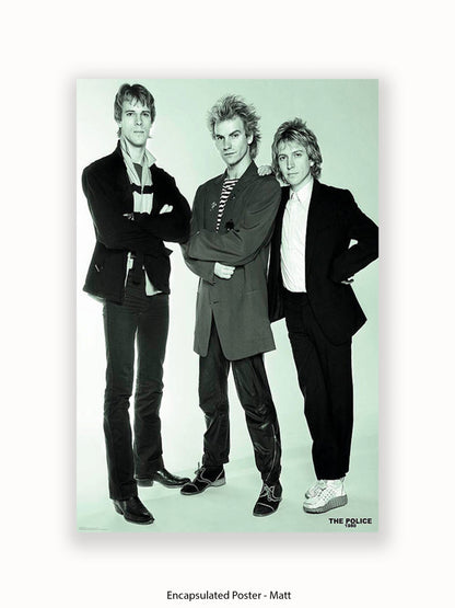 Police - Sting , Andy Summers & Stewart Copeland - Poster