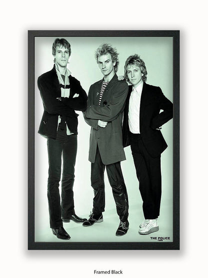 Police - Sting , Andy Summers & Stewart Copeland - Poster