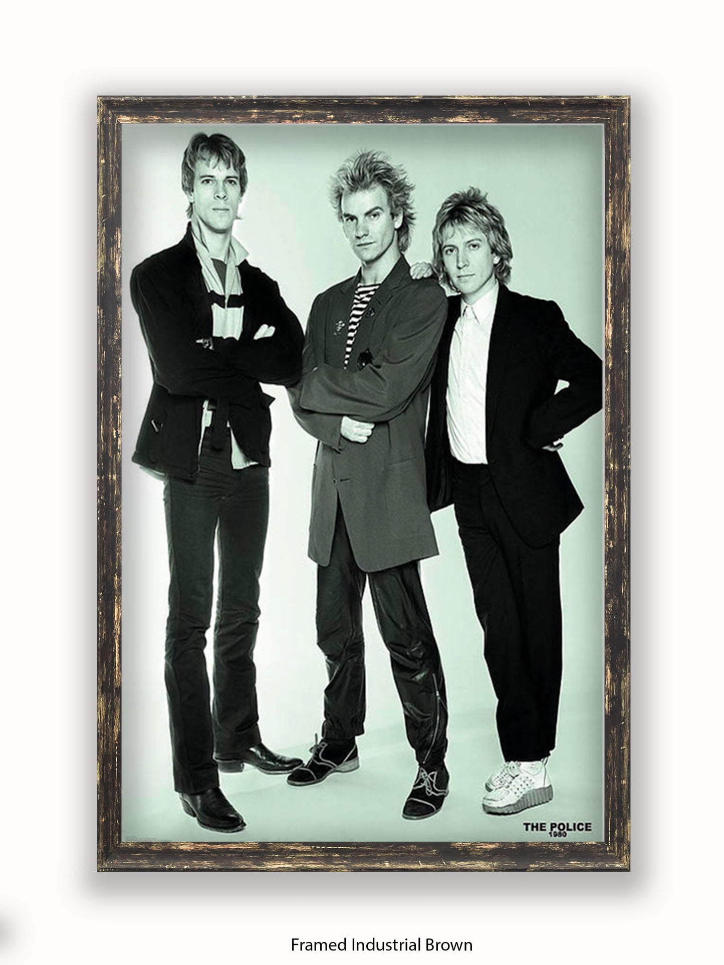 Police - Sting , Andy Summers & Stewart Copeland - Poster