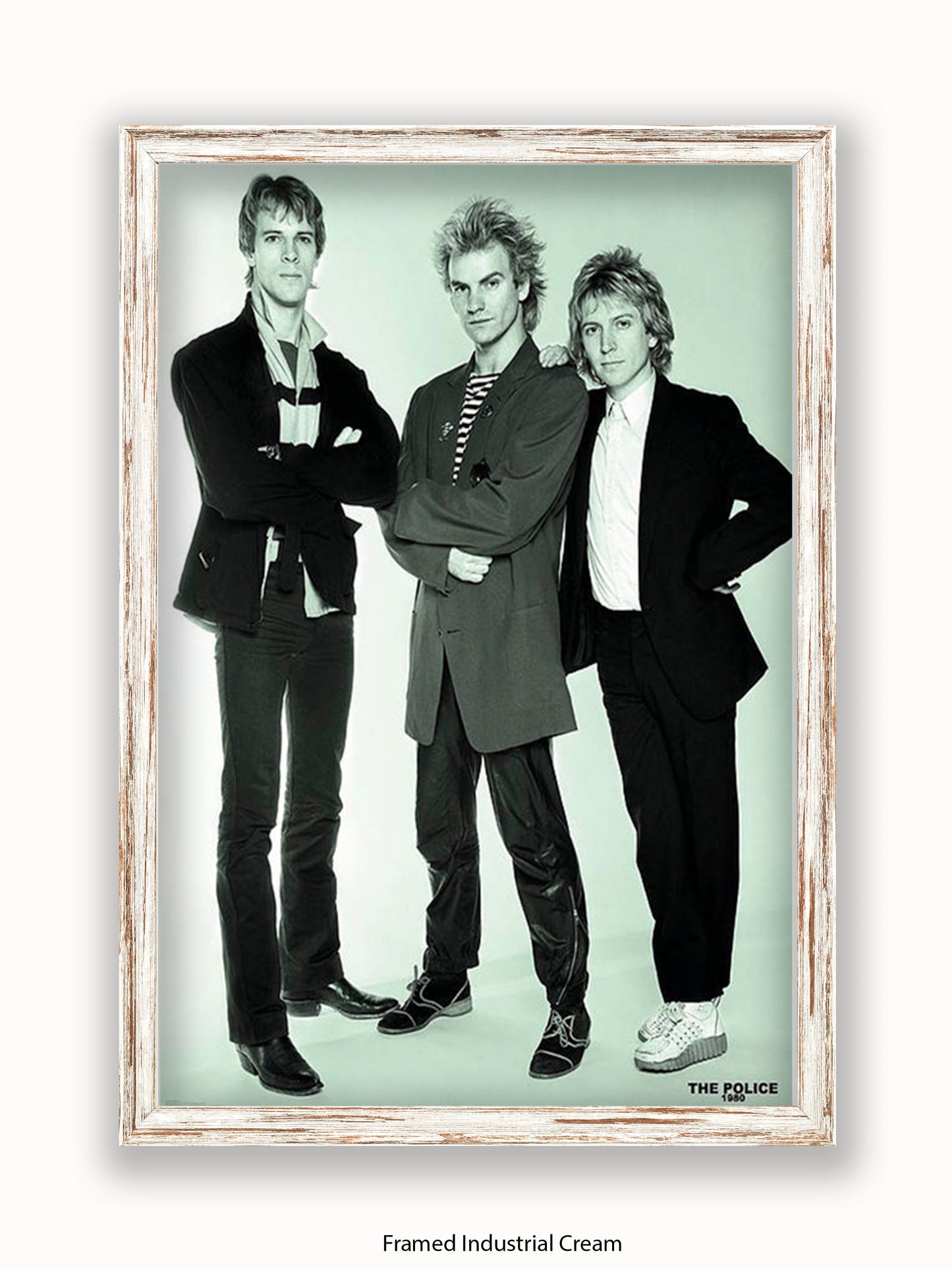 Police - Sting , Andy Summers & Stewart Copeland - Poster