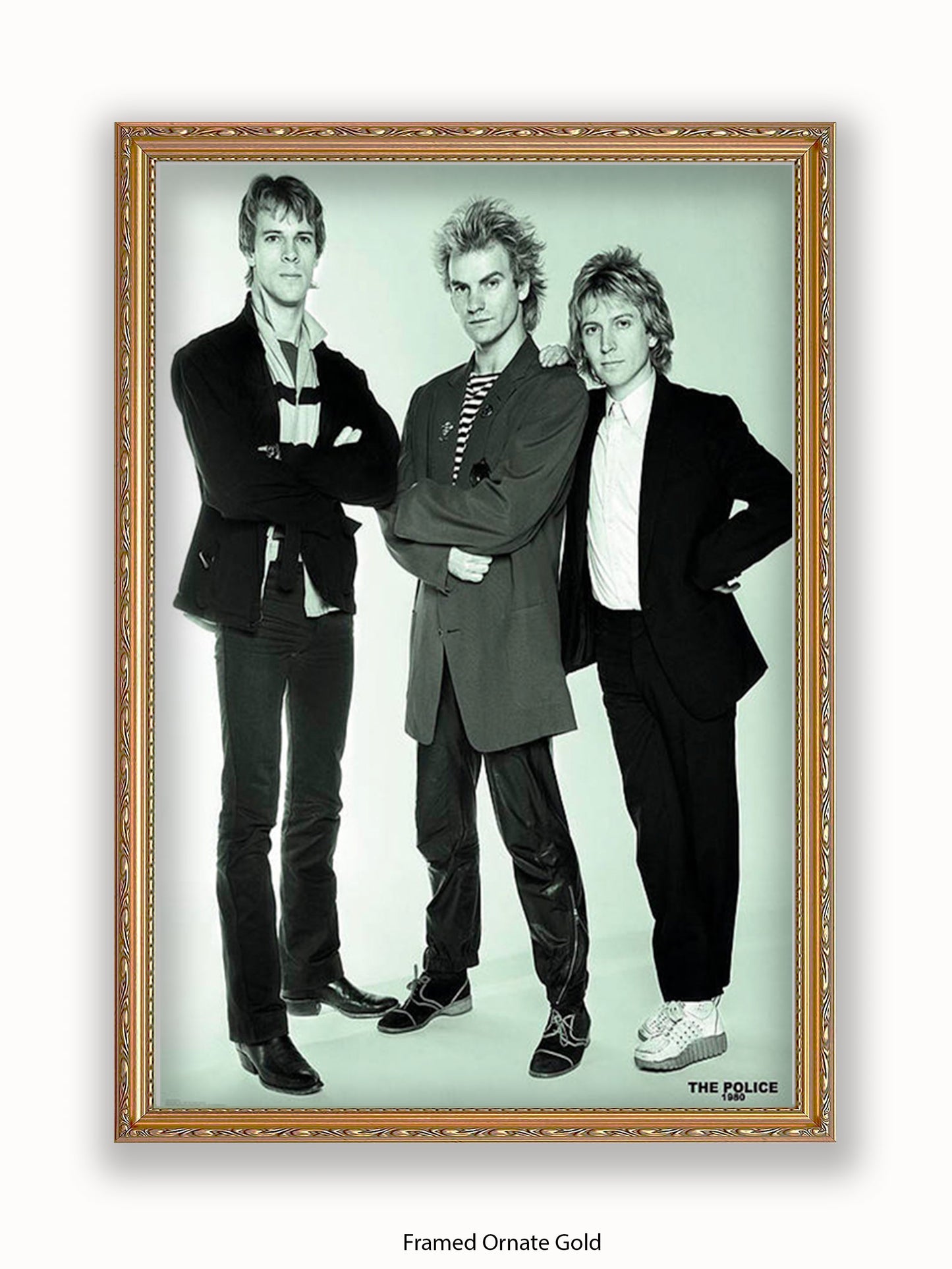 Police - Sting , Andy Summers & Stewart Copeland - Poster