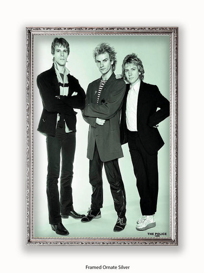 Police - Sting , Andy Summers & Stewart Copeland - Poster