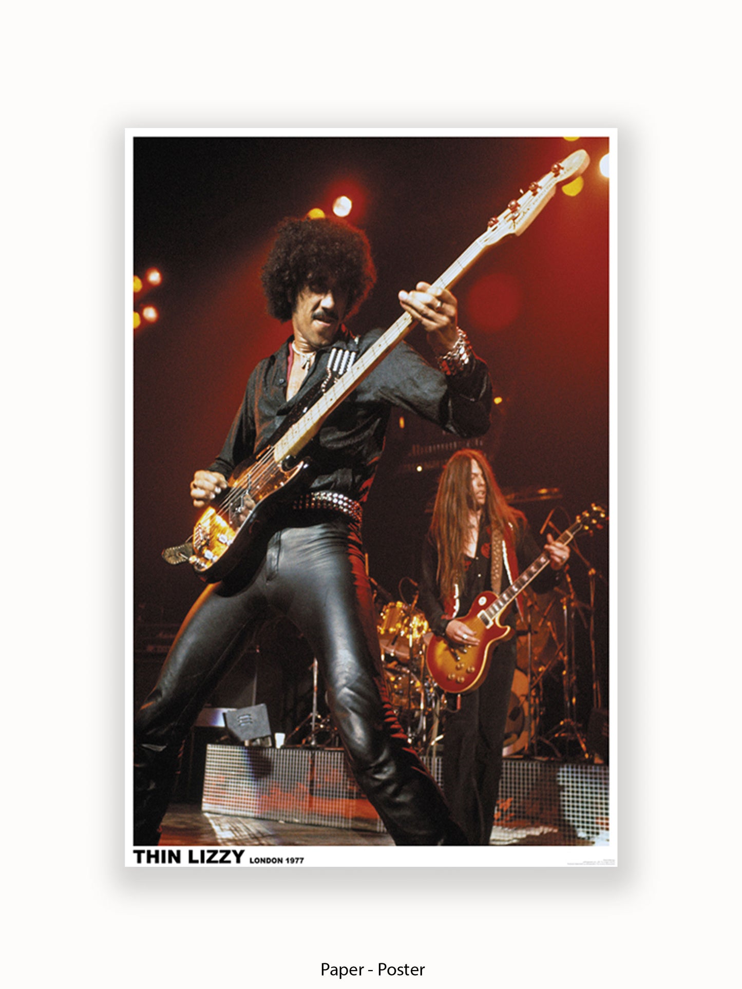 Phil Lynott - Thin Lizzy - Poster